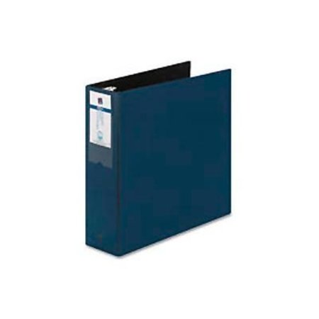 AVERY DENNISON Economy Round Ring Reference Binder, 3" Capacity, Blue 4600